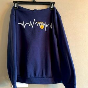 This is a SHEIN BOYS hoodie size 11-12y. Fits like a boys large hoodie